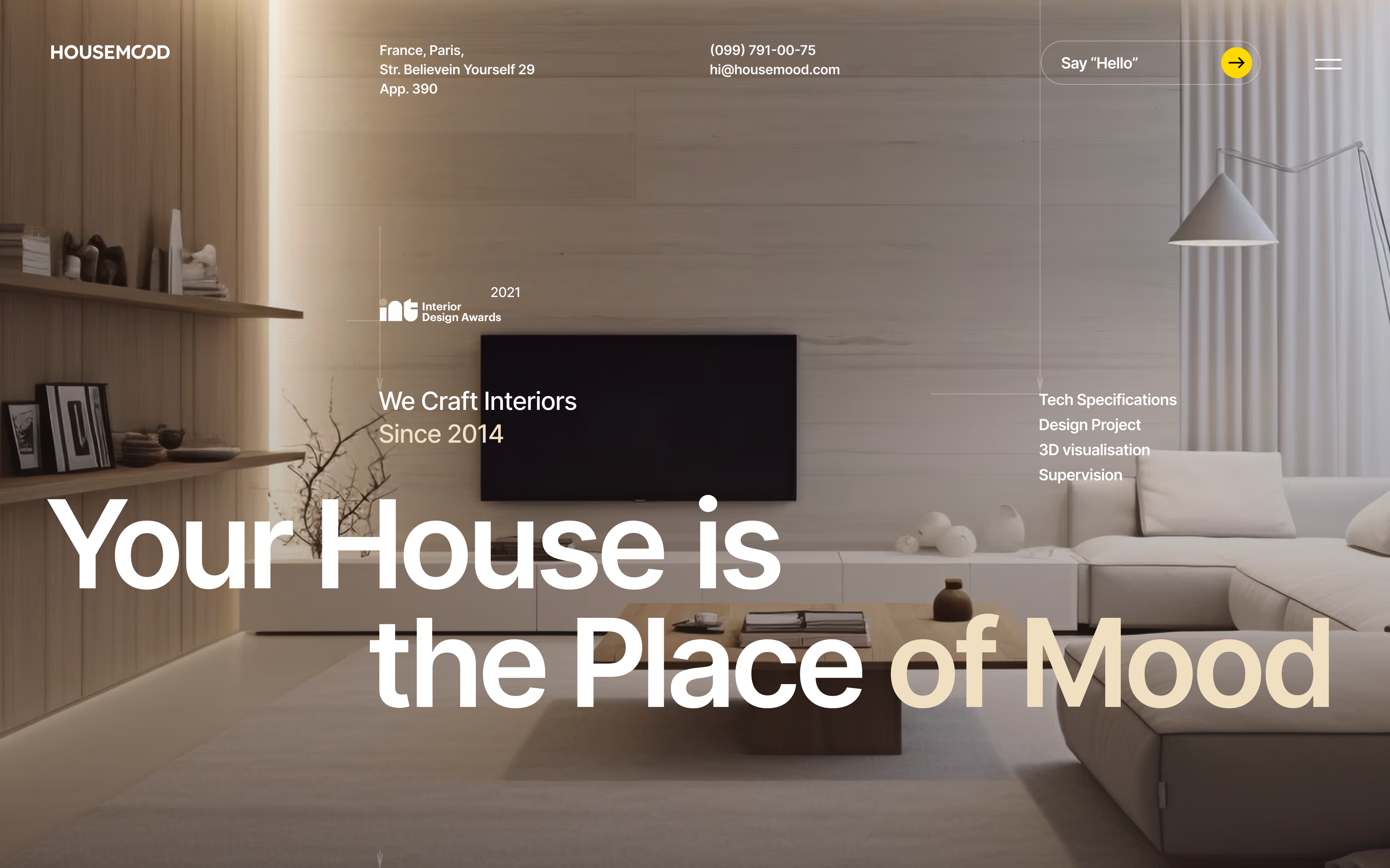 Nest Interiors digital design showcase